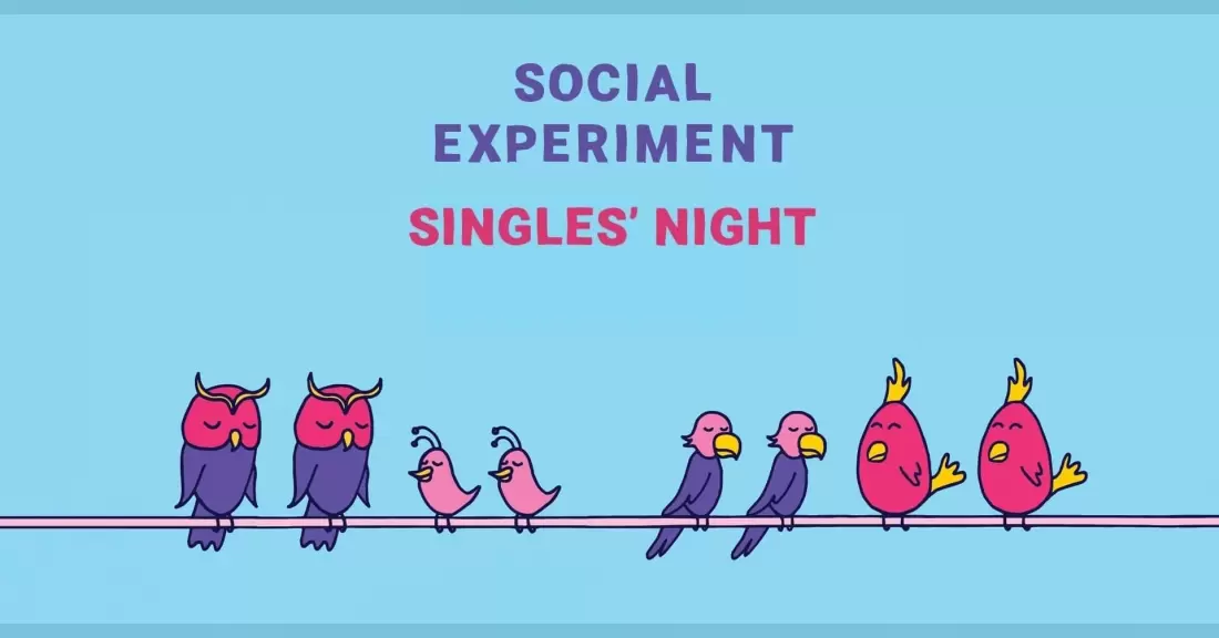 Pirkti bilietus SINGLES' NIGHT by Social Experiment | VILNIUS Vilnius, 3Mūzos Rooftop Bar Spalis 13