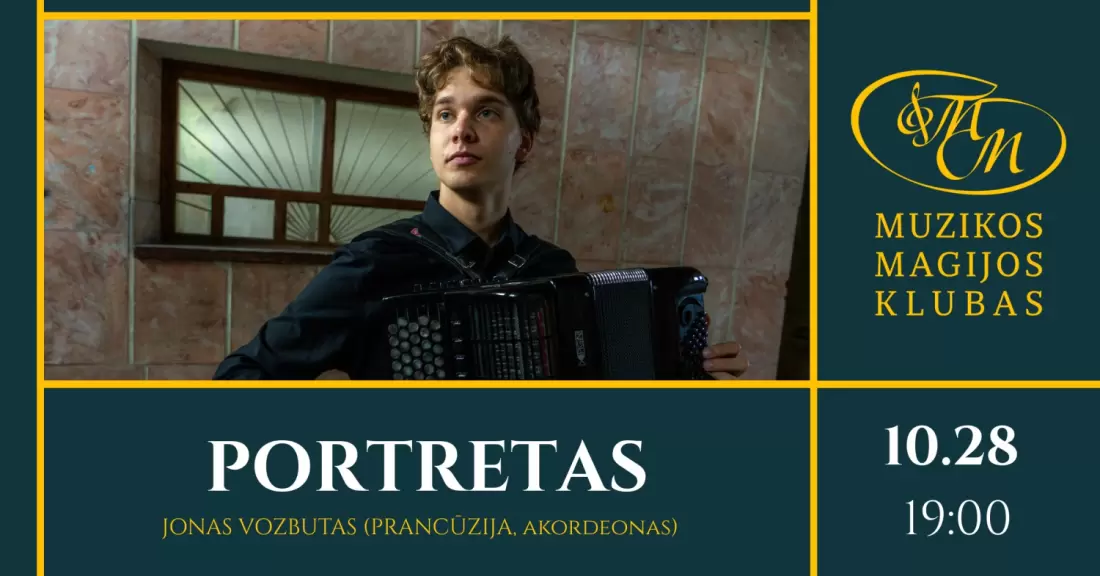 Pirkti bilietus RE:TURN | Portretas Vilnius, Muzikos magijos klubas Spalis 28