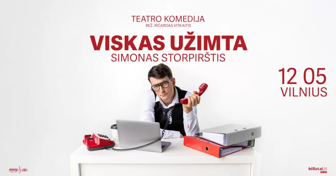 Pirkti bilietus Simonas Storpirštis 