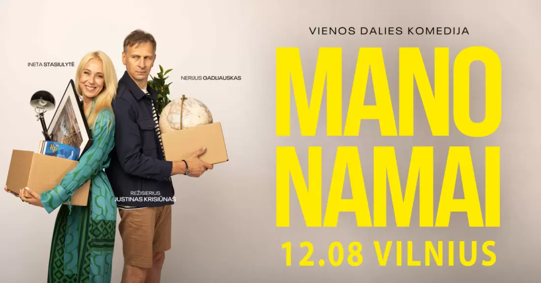 Pirkti bilietus Spektaklis MANO NAMAI (Vilnius) Vilnius, SMALA Gruodis 08