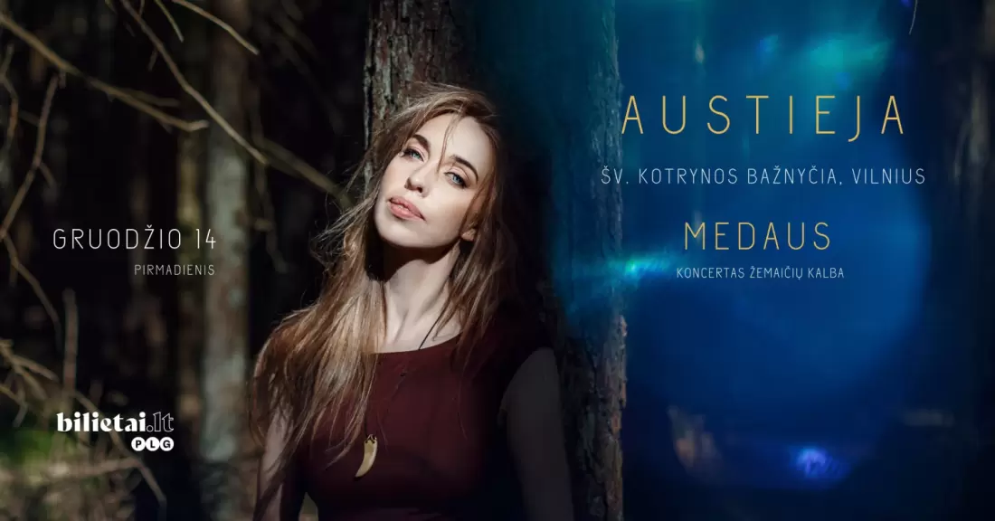 Pirkti bilietus Austieja - Medaus Vilnius, Šv. Kotrynos bažnyčia Gruodis 14