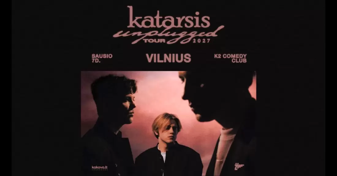 Pirkti bilietus Katarsis Unplugged Tour Vilnius, K2 Comedy Club 2027 Sausis 07