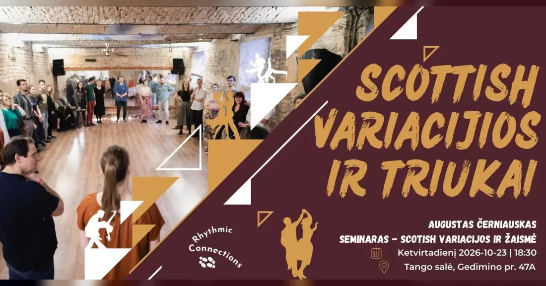 Pirkti bilietus Balfolk šokių vakaronė ir mokymai Vilnius, Gedimino pr. 47A Spalis 23