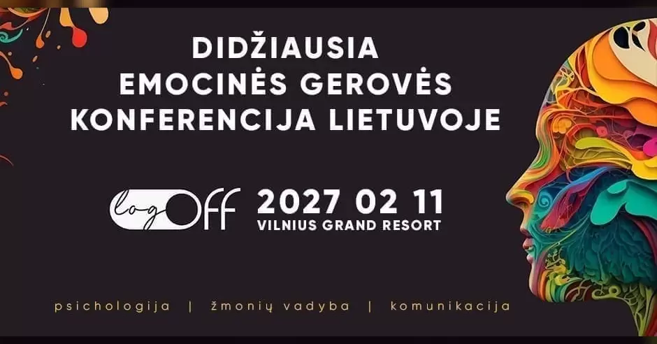 Pirkti bilietus logOFF 2027 - mental day OFF Vilnius County, Vilnius Grand Resort 2027 Vasaris 11