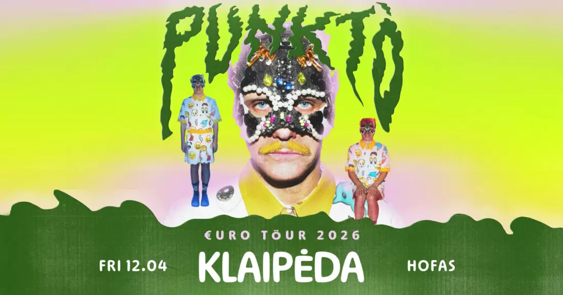 Pirkti bilietus punktò - KLAIPĖDA (EURO TOUR 2026) Klaipėda, Hofas Gruodis 04