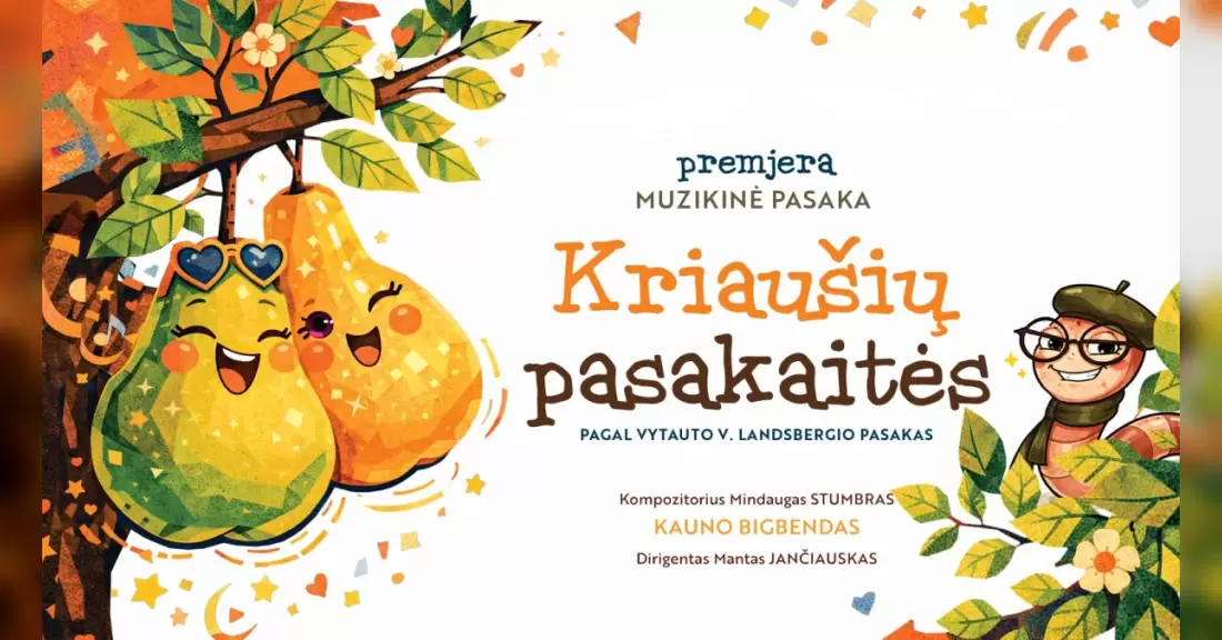 Pirkti bilietus PREMJERA! Muzikinis spektaklis KRIAUŠIŲ PASAKAITĖS pagal Vytauto V. Landsbergio kūrybą Alytus, Alytaus miesto teatras Spalis 17