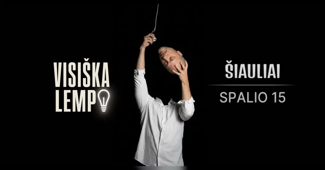 Pirkti bilietus TOMAŠ RYNKEVIČ - VISIŠKA LEMPA | STAND UP | ŠIAULIAI Šiauliai, Dramaturgas Spalis 15