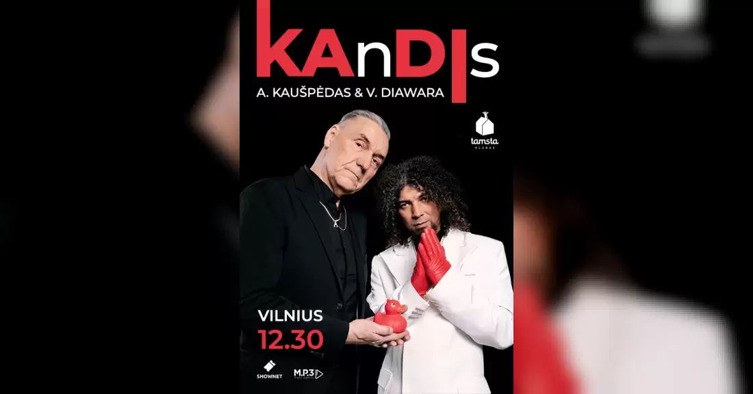 Pirkti bilietus KAnDIs // A. Kaušpėdas ir V. Diawara // Vilnius Vilnius, TAMSTA muzikos klubas Gruodis 30