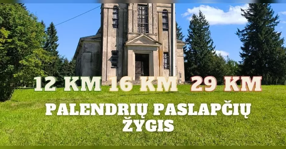 Pirkti bilietus Palendrių paslapčių žygis Kelmės rajono savivaldybė, PWJM+FC Palendriai Spalis 17
