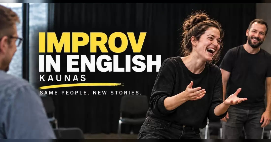Pirkti bilietus Improv in English (Kaunas) Kaunas, Impro Kaunas Spalis 03