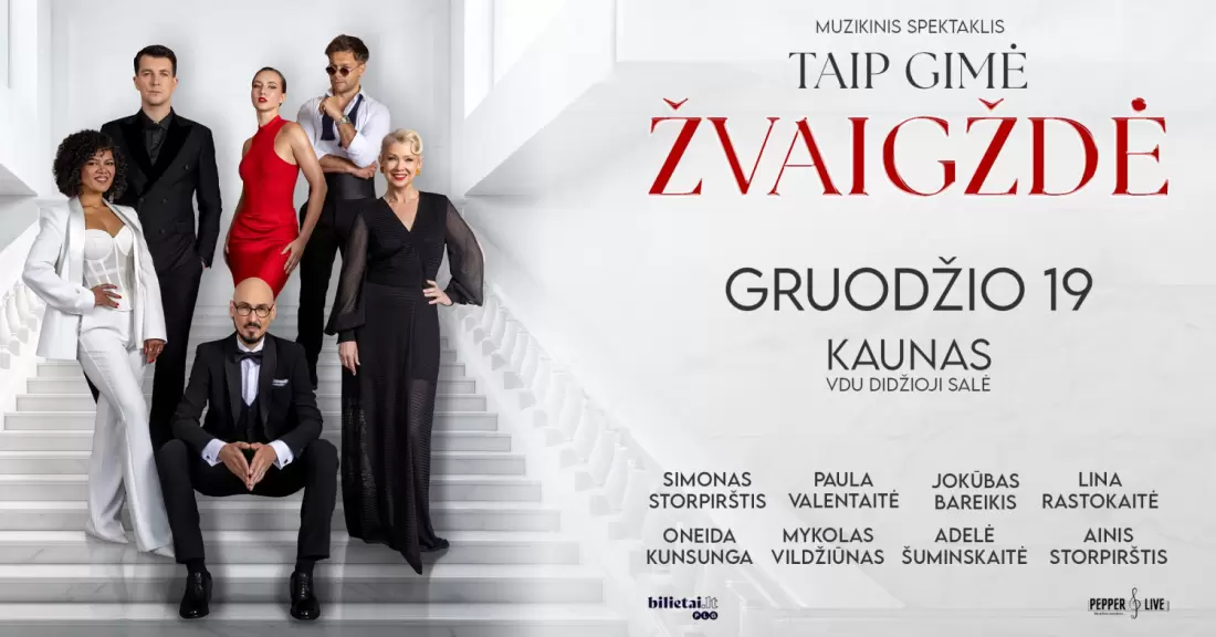 Pirkti bilietus Taip gimė žvaigždė | Kaunas Kaunas, VDU didžioji salė Gruodis 19