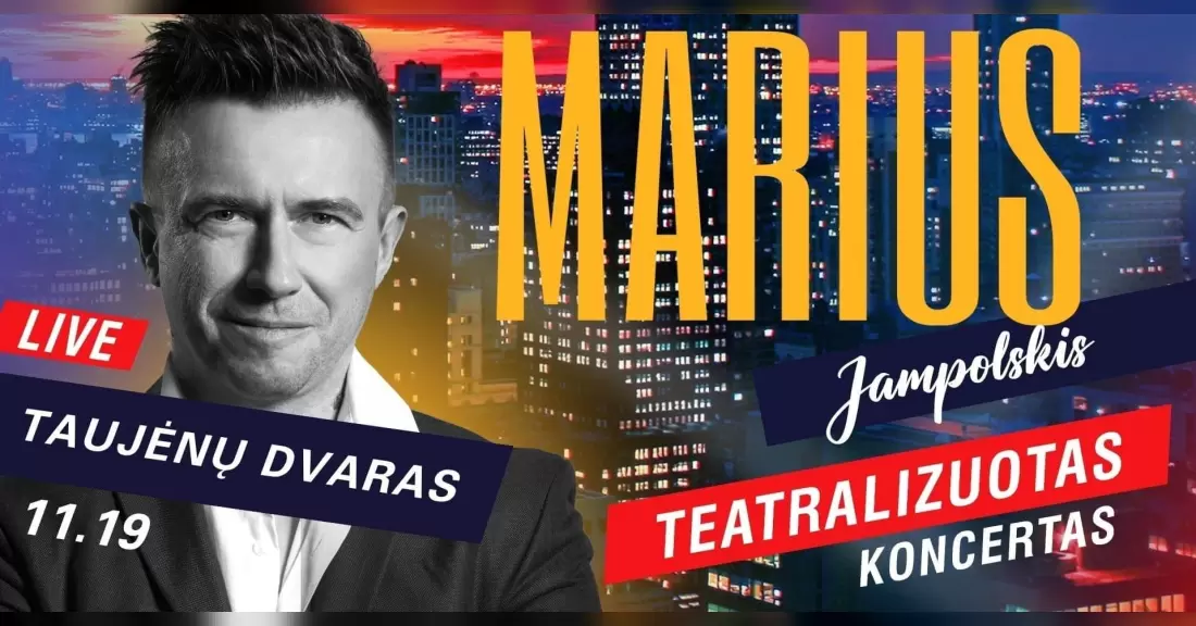 Pirkti bilietus M.Jampolskio teatralizuotas koncertas Taujėnų Dvare Taujėnai, Taujėnų dvaras Lapkritis 19
