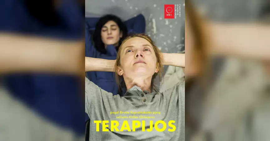Pirkti bilietus OKT / Vilniaus miesto teatras: „Terapijos” (Rež. Kirilas Glušajevas) Pakruojis, Pakruojo kultūros centras Lapkritis 17