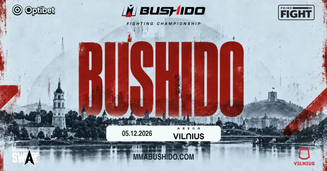 Pirkti bilietus MMA BUSHIDO Vilnius, Arena Vilnius Gruodis 05