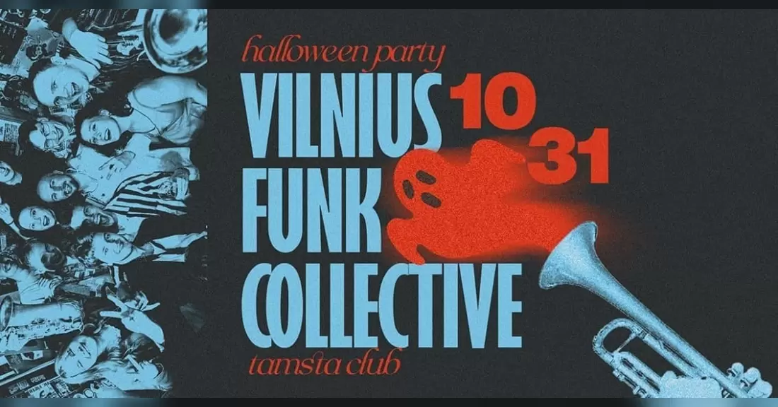 Pirkti bilietus VILNIUS FUNK COLLECTIVE 'Halloween Party' | TAMSTA Vilnius, TAMSTA muzikos klubas Spalis 31