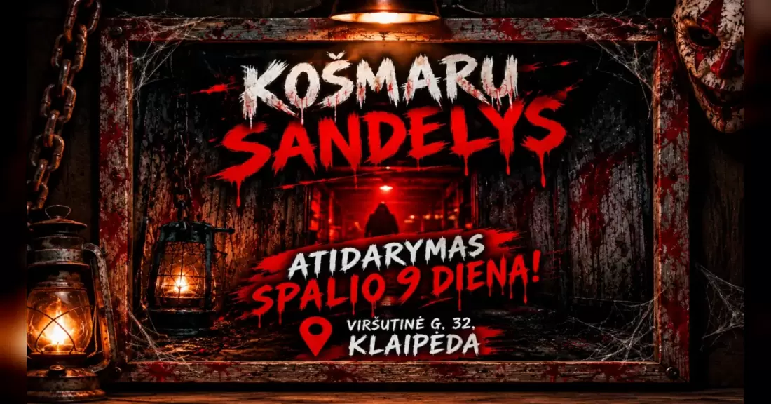 Pirkti bilietus Košmarų sandėlis Klaipėda, Košmarų sandėlis Spalis 09 - Lapkritis 03