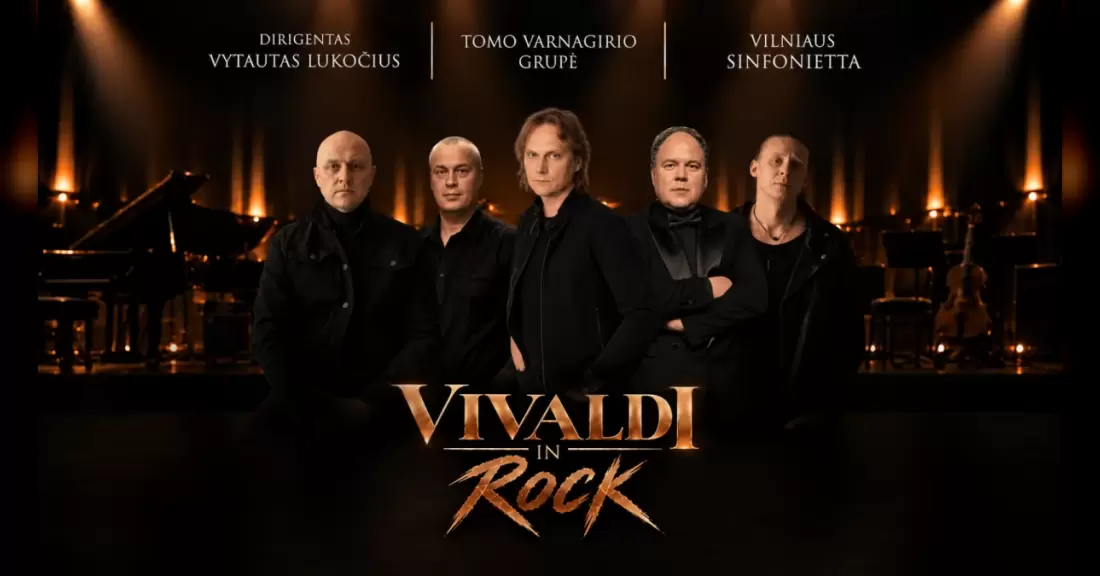Pirkti bilietus VIVALDI IN ROCK Klaipėda, Klaipėdos koncertų salė Gruodis 22