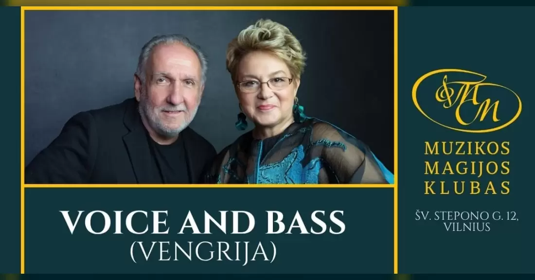 Pirkti bilietus Voice and Bass (Vengrija) Vilnius, Muzikos magijos klubas Spalis 25
