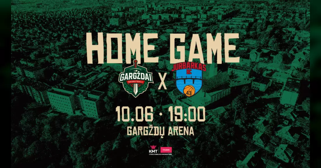 Pirkti bilietus KMT: Gargždų „Gargždai“ - Jurbarko „Jurbarkas-Karys-Manvesta“ Gargždai, Gargždų sporto centras Spalis 06