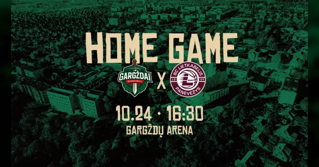 Pirkti bilietus LKL: Gargždų ,,GARGŽDAI“ - Panevėžio ,,LIETKABELIS“ Gargždai, Gargždų sporto centras Spalis 24