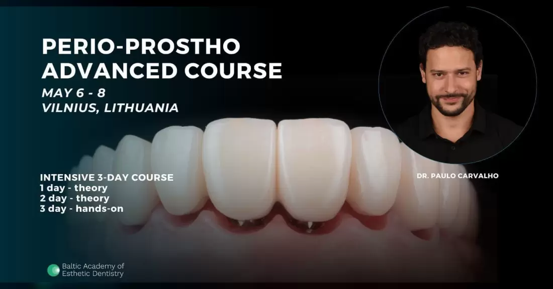 Pirkti bilietus Perio–Prostho: From Soft Tissue Management to Full-Arch Rehabilitation with Paulo Carvalho Vilnius, OBS Arena 2027 Gegužė 06-08