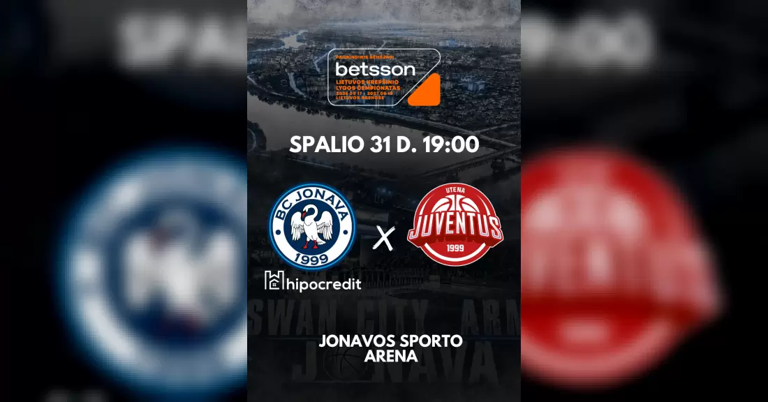 Pirkti bilietus Jonavos Hipocredit - Juventus Jonava, Jonavos sporto arena Spalis 31
