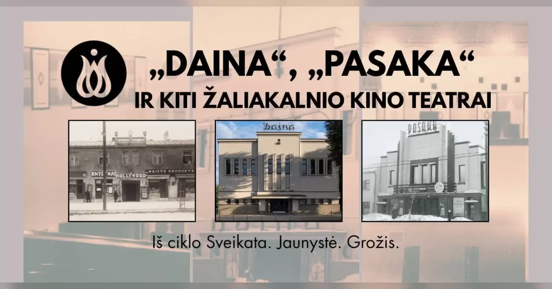 Pirkti bilietus EKSKURSIJA SU REGISTRACIJA KARTOJAMA: Apsilankymas „Dainoje“, „Pasakoje“ ir kiti Žaliakalnio kino teatrai tarpukariu Kaunas, Kauno Kristaus prisikėlimo bazilika Spalis 02