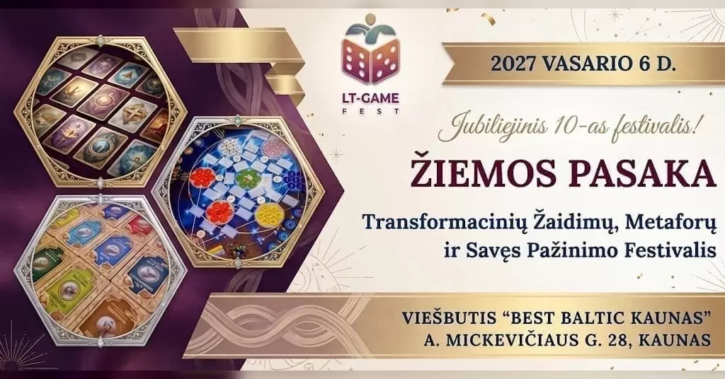 Pirkti bilietus Transformacinių Žaidimų ir Metaforų Festivalis Kaunas, Best Baltic Kaunas Hotel 2027 Vasaris 06