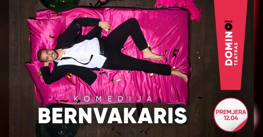Pirkti bilietus DOMINO teatras | premjera BERNVAKARIS Kaunas, KKC / Kauno Kultūros Centras Gruodis 31