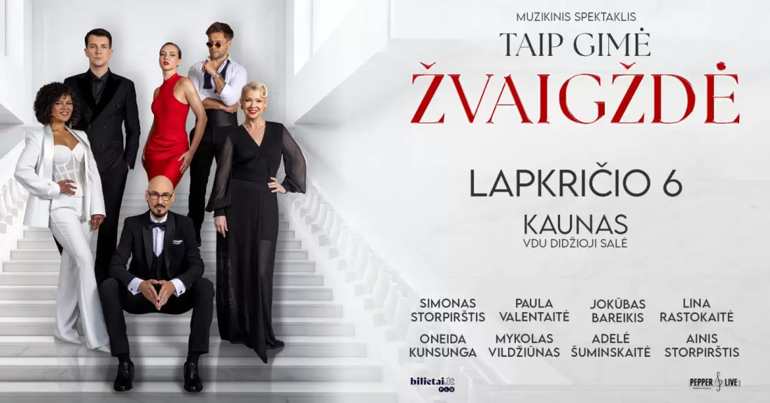 Pirkti bilietus Taip gimė žvaigždė | Kaunas Kaunas, VDU didžioji salė Lapkritis 06