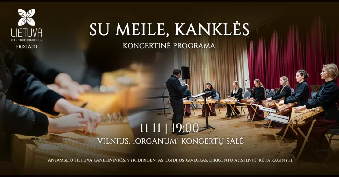 Pirkti bilietus Su meile, kanklės Vilnius, ORGANUM koncertų salė Lapkritis 11