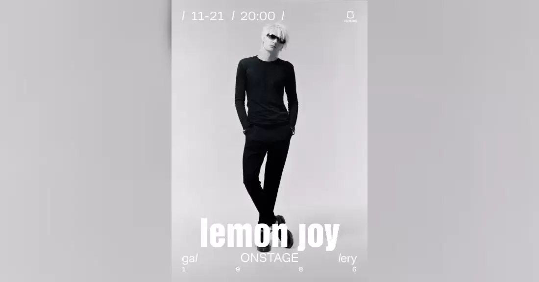 Pirkti bilietus LEMON JOY / 11-21 / gallery onstage Vilnius, Gallery 1986 Lapkritis 21