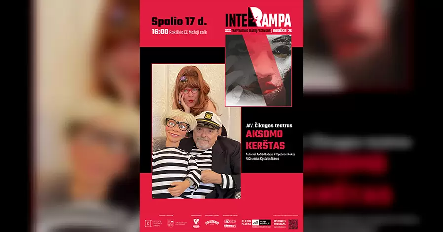 Pirkti bilietus Spektaklis AKSOMO KERŠTAS | INTERRAMPA Rokiškis, Rokiškio kultūros centro mažoji salė Spalis 17