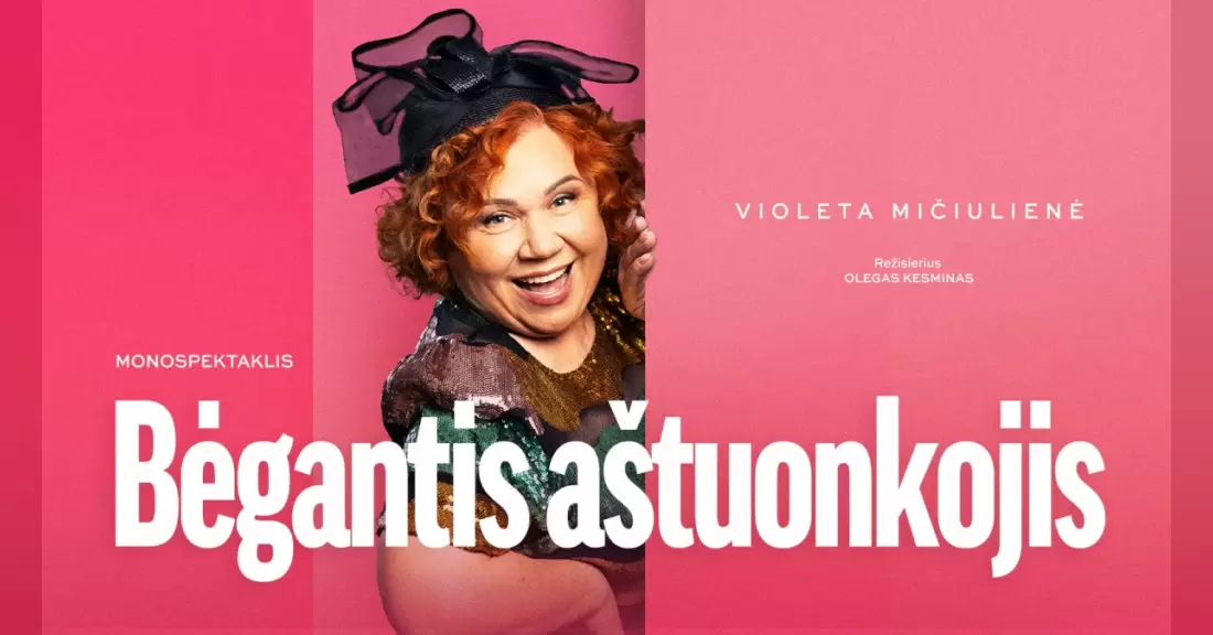 Pirkti bilietus PREMJERA! Monospektaklis „BĖGANTIS AŠTUONKOJIS“ Panevėžys, Panevėžio muzikinis teatras 2027 Vasaris 11