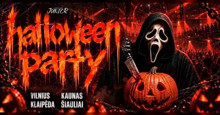 Pirkti bilietus MOKSLEIVIŲ HALLOWEEN PARTY! Klaipėda Klaipėda, Renginių kombinatas Spalis 31