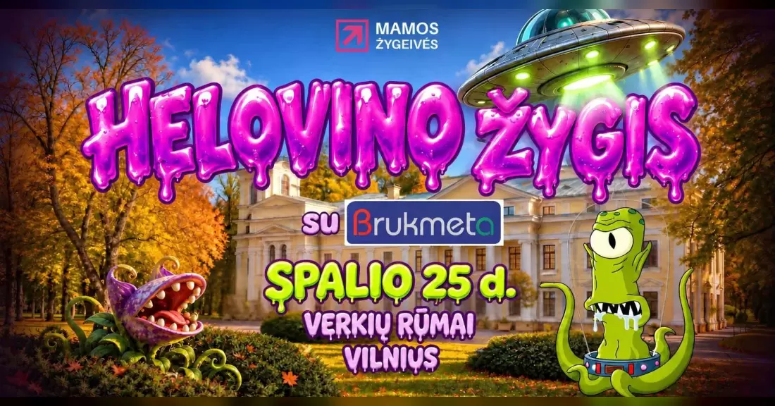 Pirkti bilietus Helovino žygis | Vienas bilietas visai šeimai! Vilnius, Verkių regioninis parkas Spalis 25