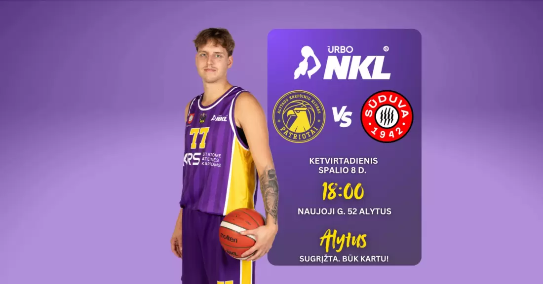 Pirkti bilietus URBO-NKL: Alytaus krepšinio klubas 