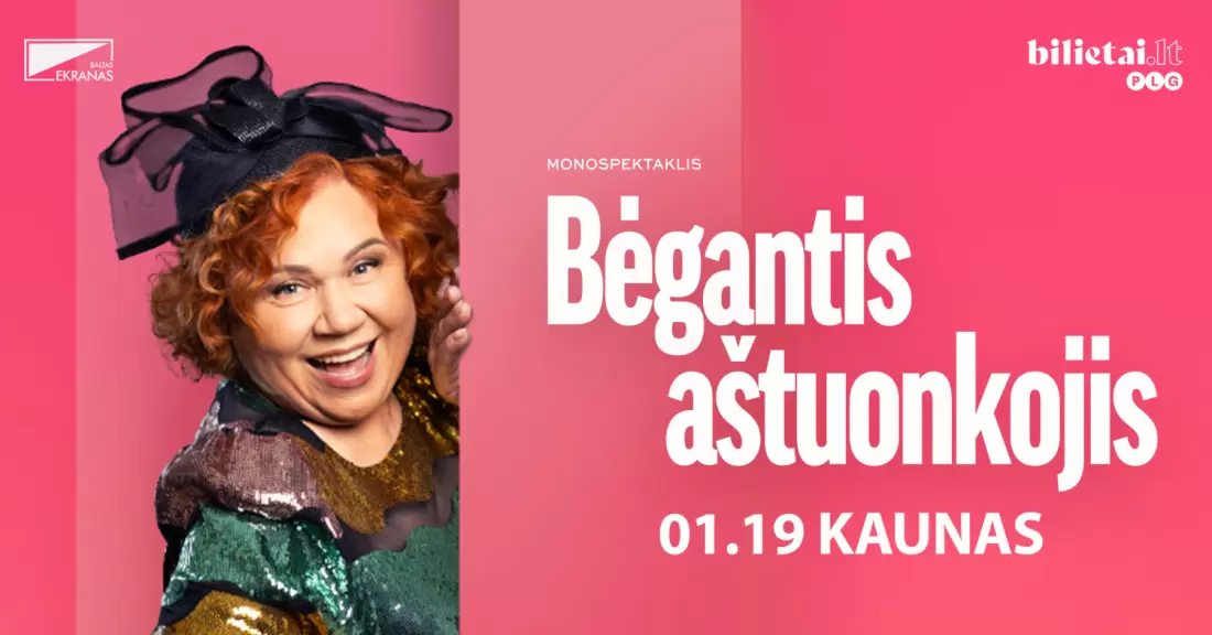 Pirkti bilietus PREMJERA! Monospektaklis BĖGANTIS AŠTUONKOJIS | Kaunas Kaunas, Kauno kultūros centro Girstučio padalinys 2027 Sausis 19