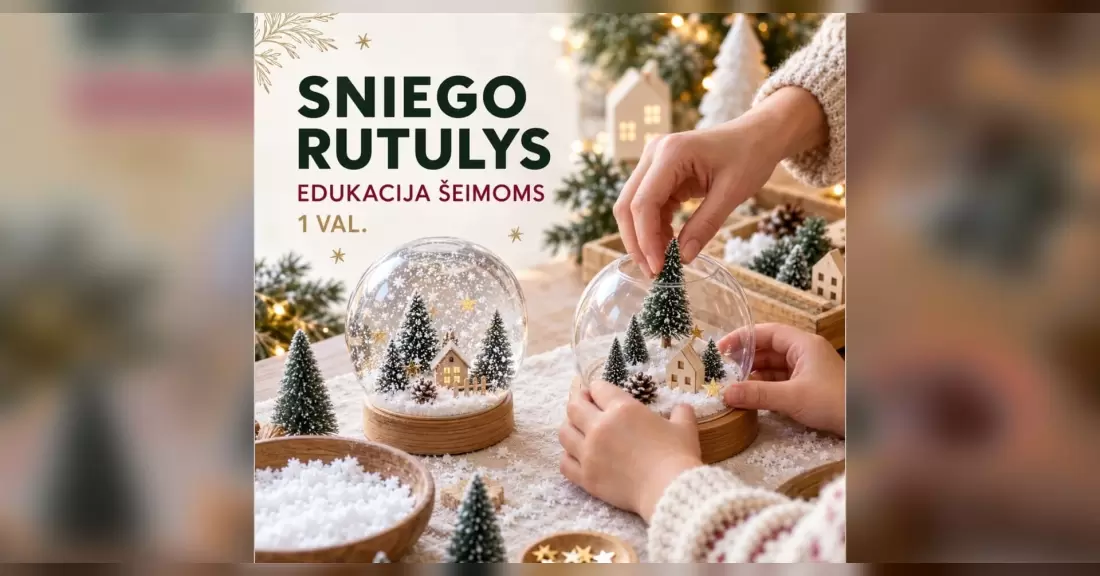 Pirkti bilietus Edukacija ,,Sniego rutulys