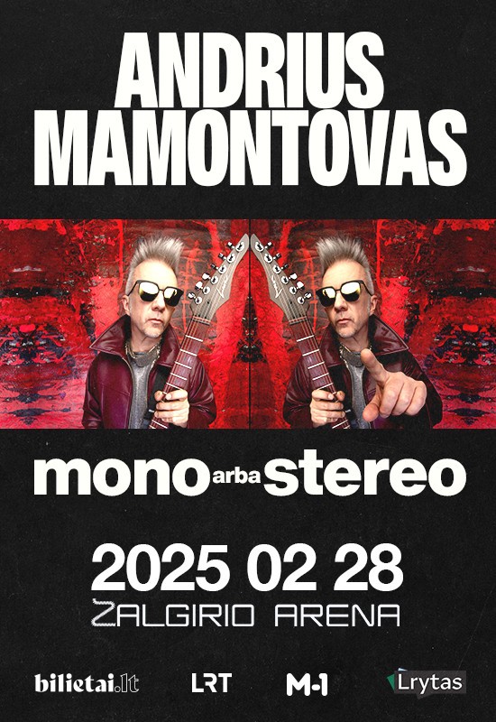 Pirkti bilietus Andrius Mamontovas | Mono Arba Stereo Kaunas, Kauno Žalgirio arena Vasaris 28