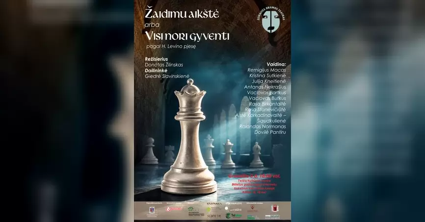 Pirkti bilietus Spektaklis „Žaidimų aikštė arba Visi nori gyventi