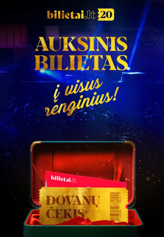 Pirkti bilietus BILIETAI.LT Dovanų čekis Vilnius, Dovanų čekis Gruodis 21-31