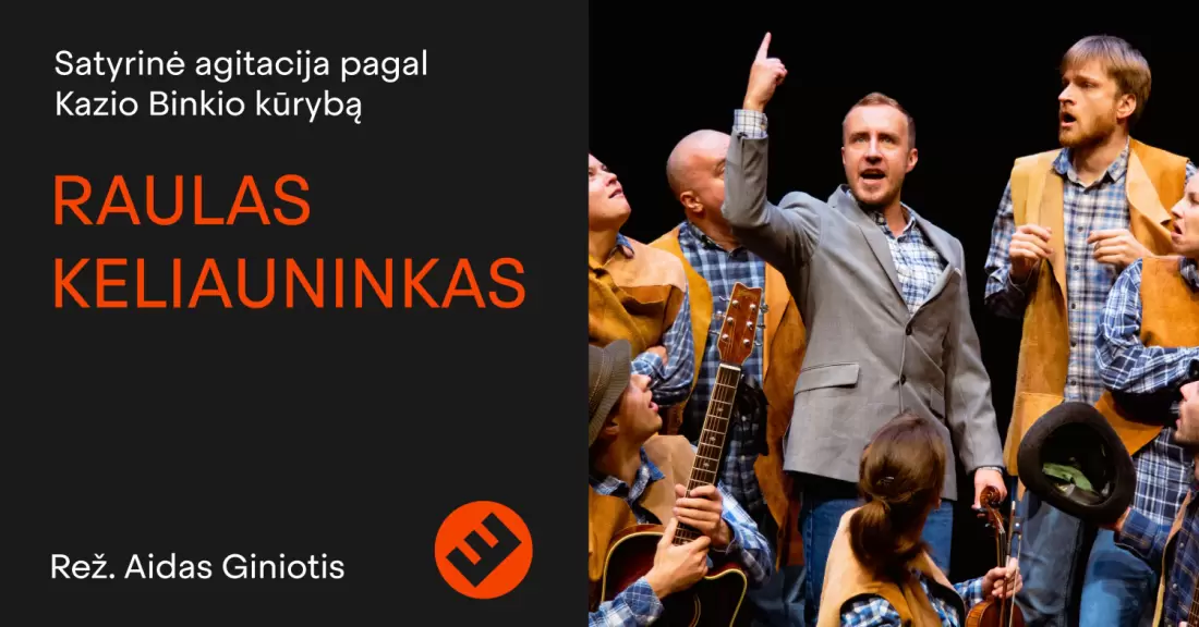 Pirkti bilietus KEISTUOLIAI | Raulas keliauninkas Vilnius, Keistuolių teatras Gruodis 18