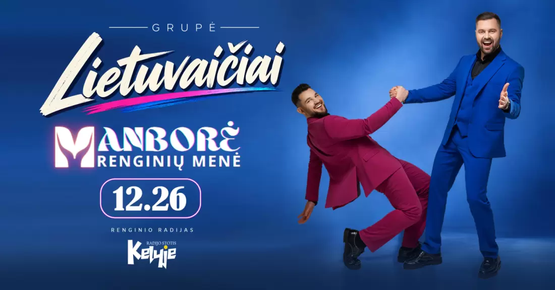 Pirkti bilietus Grupė Lietuvaičiai | Kaunas Kaunas, Renginių salė Manborė Gruodis 26