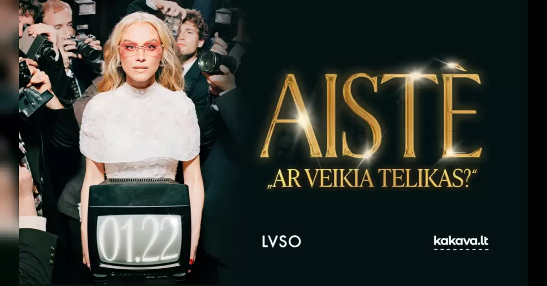 Pirkti bilietus AISTÈ // AR VEIKIA TELIKAS? Vilnius, LVSO koncertų salė 2027 Sausis 22