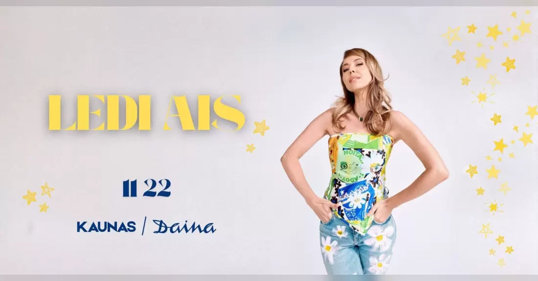 Pirkti bilietus Ledi Ais debiutinio albumo pristatymo koncertas Kaunas, Kino teatras „Daina“ Lapkritis 22