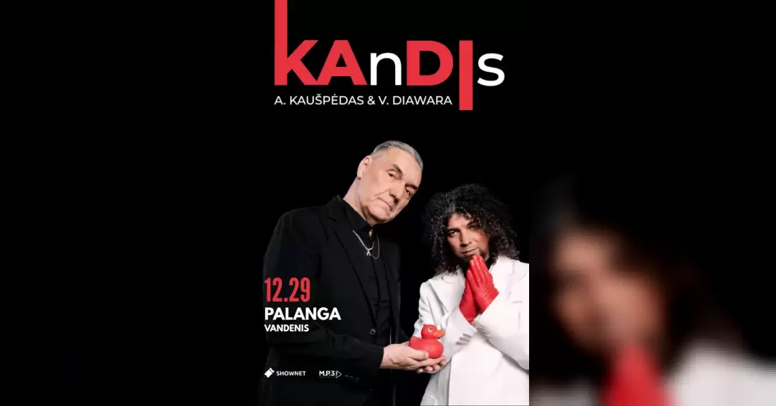 Pirkti bilietus KAnDIs // A. Kaušpėdas ir V. Diawara // Palanga Palanga, Muzikos klubas Vandenis Gruodis 29
