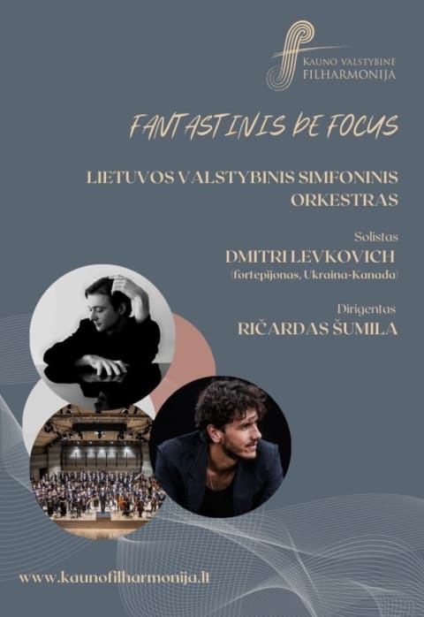 Pirkti bilietus FANTASTINIS DE FOCUS Kaunas, Kauno valstybinė filharmonija Lapkritis 21