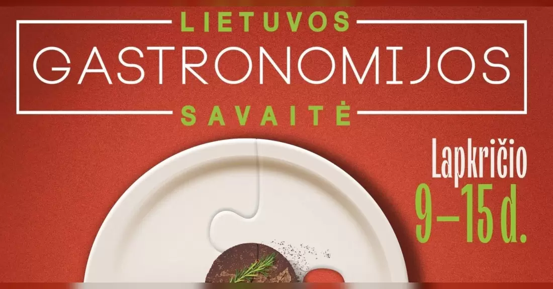 Pirkti bilietus Lietuvos gastronomijos savaitė 60 eur Tubeliai, Zyplių dvaras Lapkritis 12-15