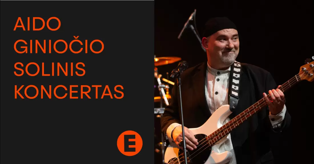 Pirkti bilietus KEISTUOLIAI | Aido Giniočio solinis koncertas Vilnius, Keistuolių teatras Lapkritis 17